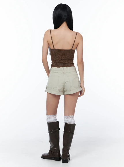 snap-button-cotton-shorts-cy512
