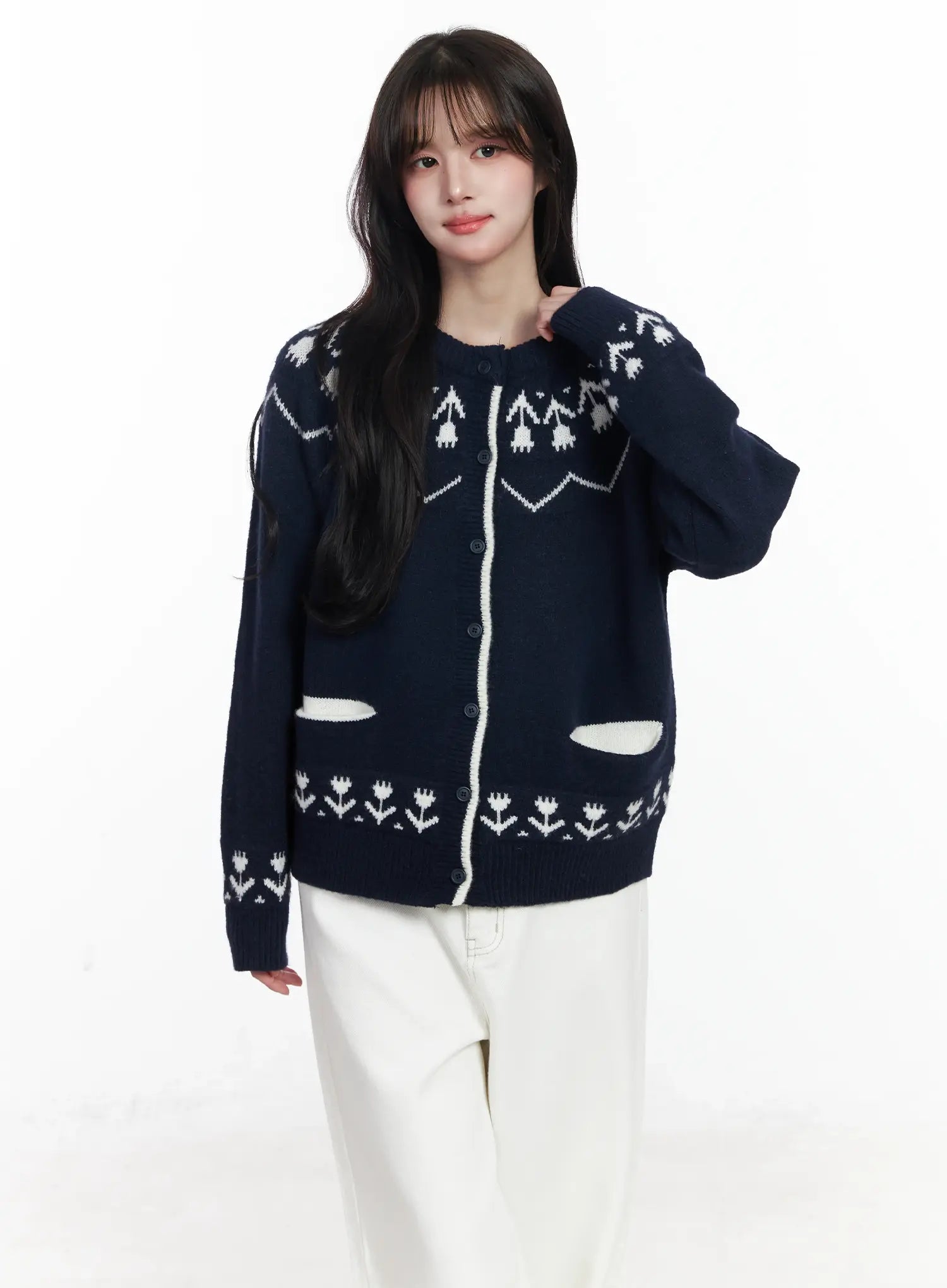 nordic-pattern-button-up-knit-cardigan-ij529