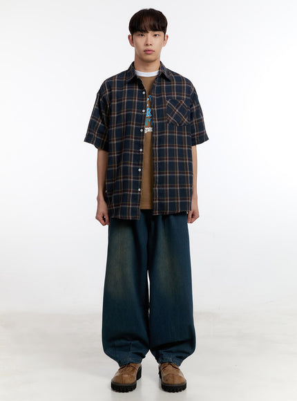 mens-plaid-collared-oversized-shirt-ia507