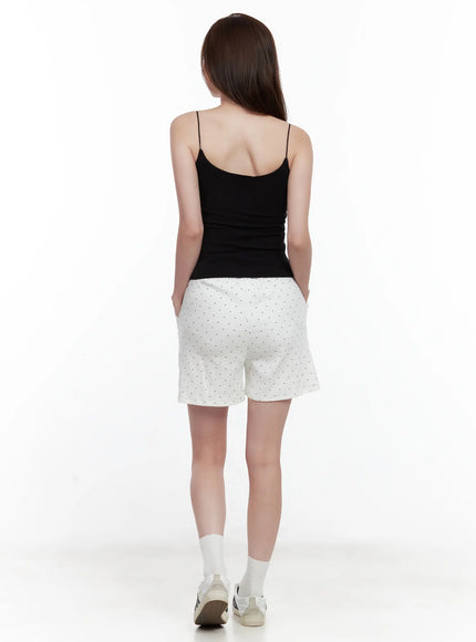 comfy-polka-dot-sweatshorts