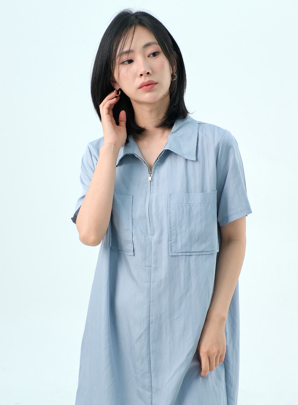 Midi Shirt Dress OY317