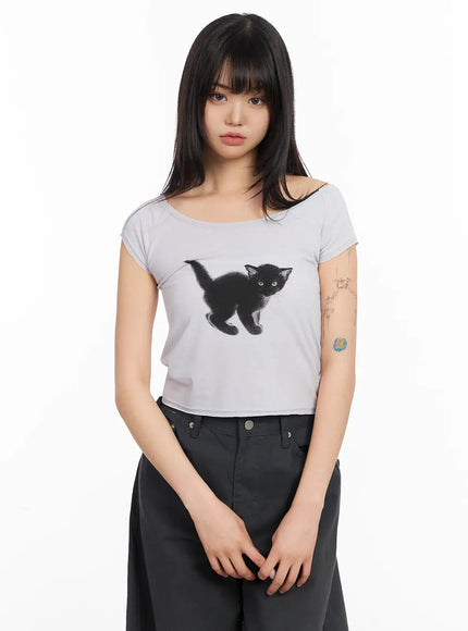 cat-graphic-off-shoulder-crop-top-ia523