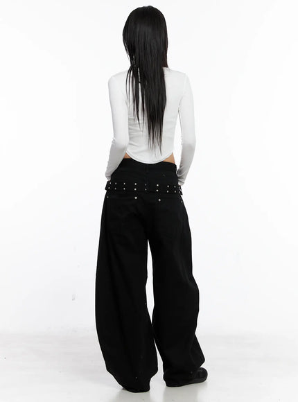 nana-studded-belt-balloon-jeans-cs512