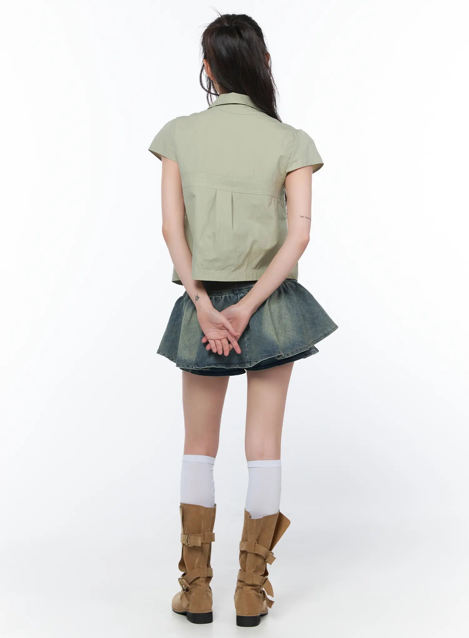 buttoned-pleated-mini-skirt-ca528