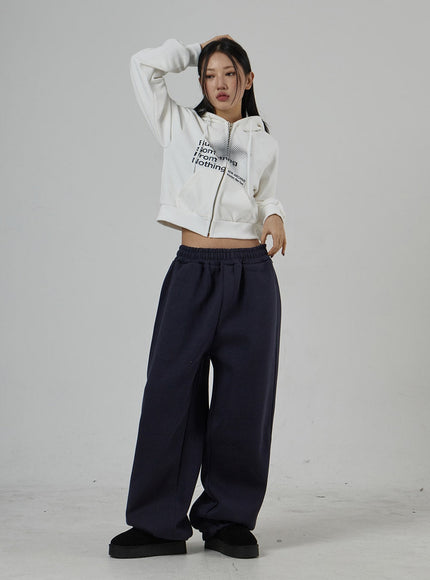 Graphic Zipper Hoodie CD27