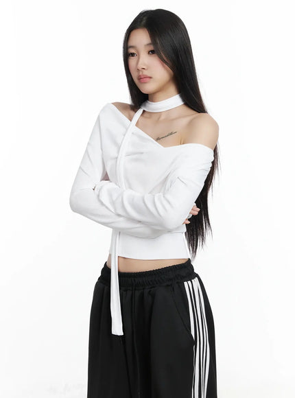 ribbed-off-shoulder-top-and-scarf-set-im506