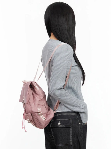 Cute Pastel Pocket Backpack CA513