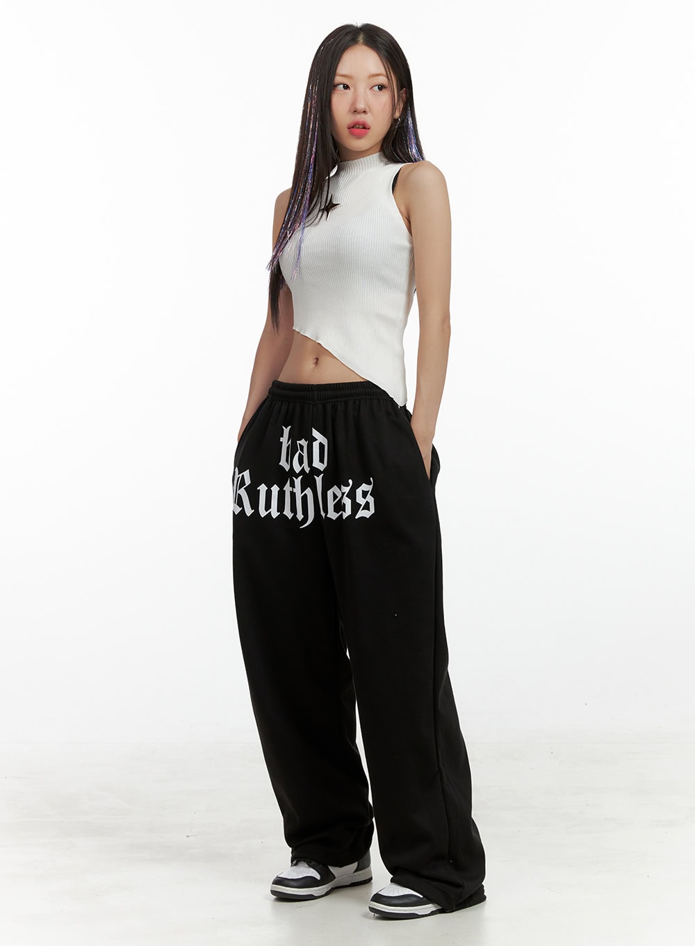 banded-lettering-sweatpants-ol408