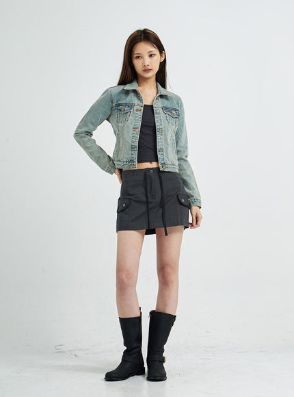 Square Crop Long Sleeve T-Shirt CS13