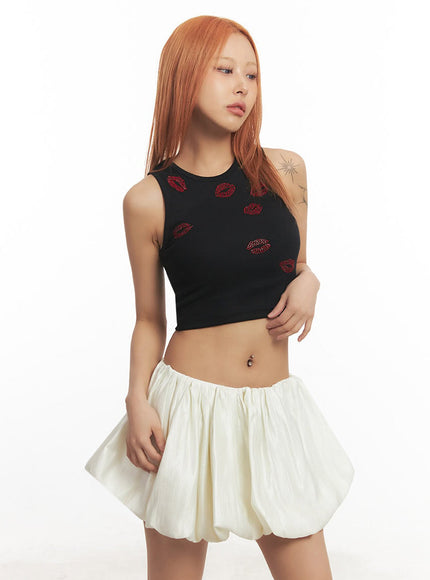 kiss-graphic-sleeveless-top-ia515