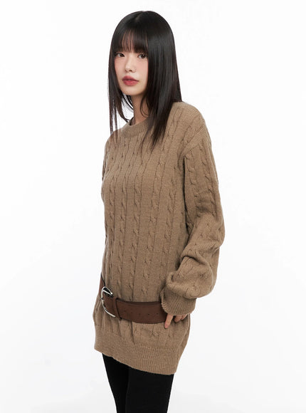 Wide Suede Belt IN503