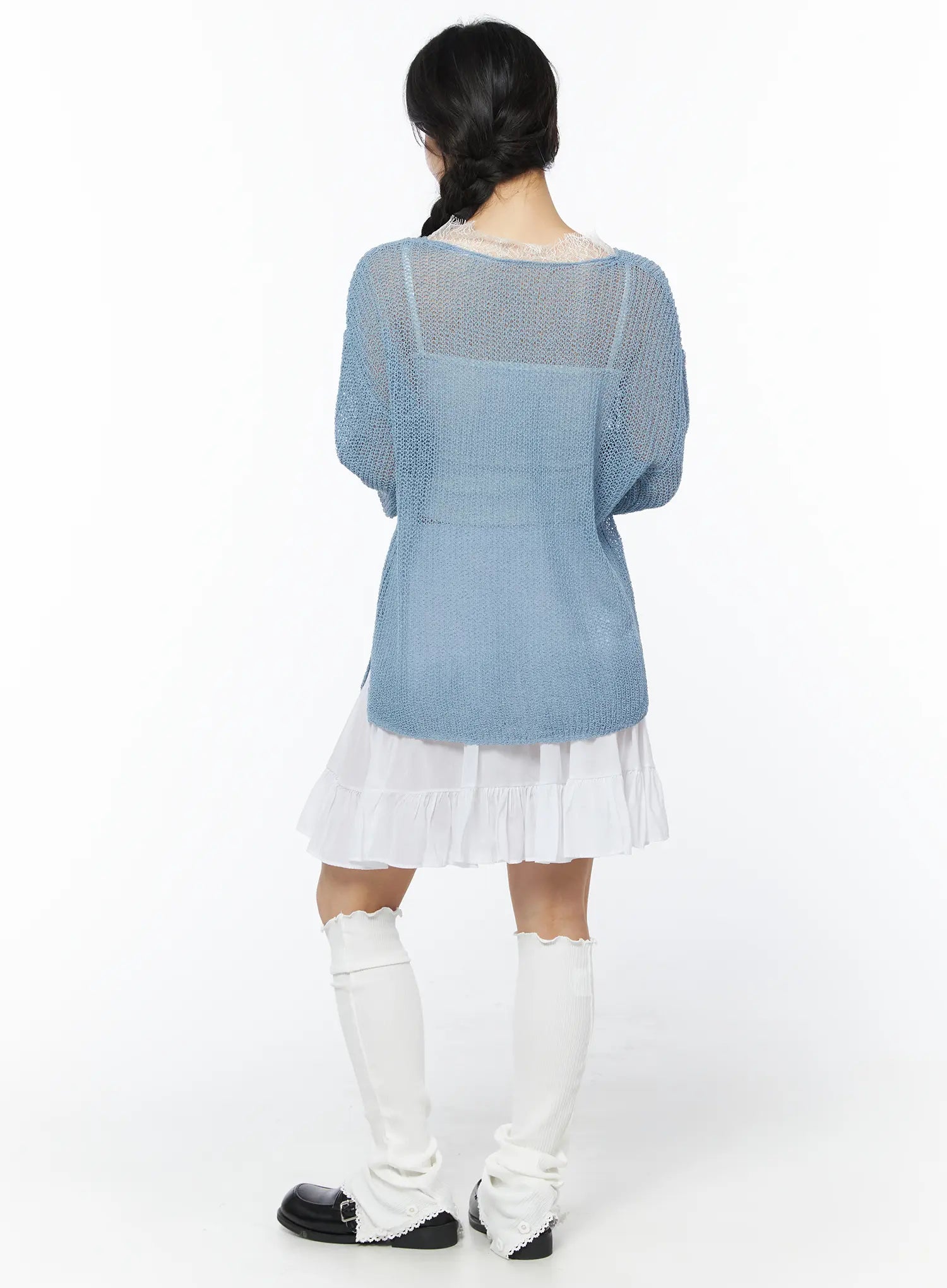 elastic-waist-tiered-midi-skirt-cy522