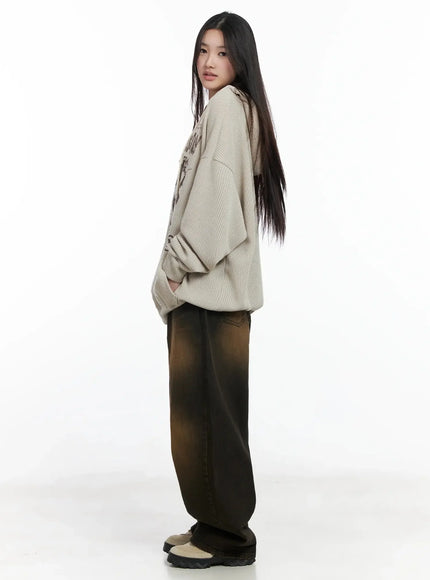 Alayna Vintage Wash Baggy Jeans IM502