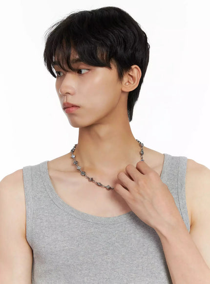 Street Dice Chain Necklace IO516