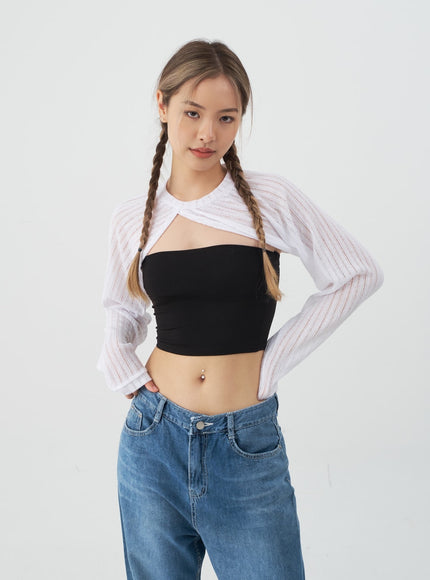 Wide Leg Denim Pants CJ13