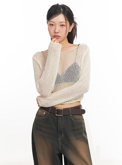 mesh-back-strap-knit-crop-top-ia521
