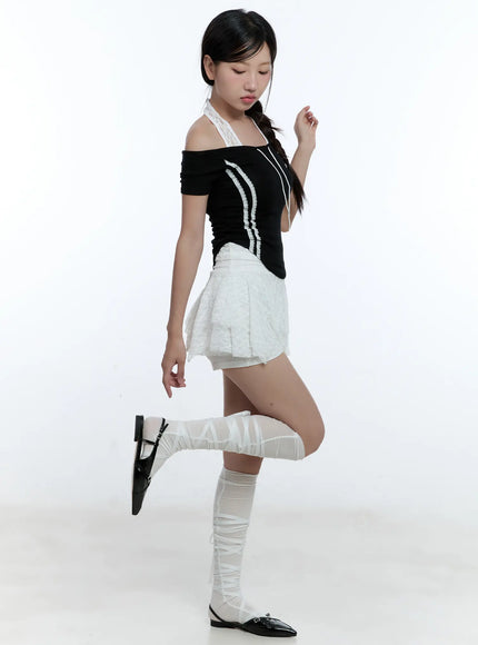 ribbon-strap-knee-length-socks-cu527