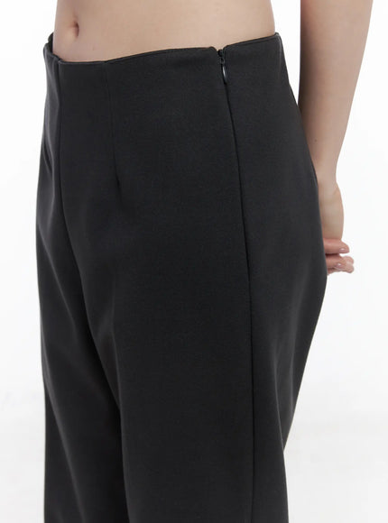 Fleeced Flared Bootcut Pants CJ506