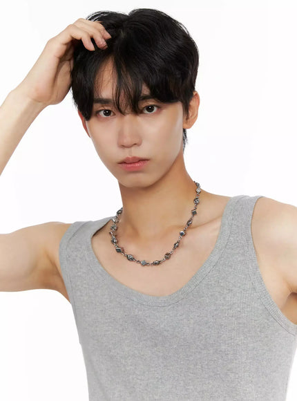 Street Dice Chain Necklace IO516