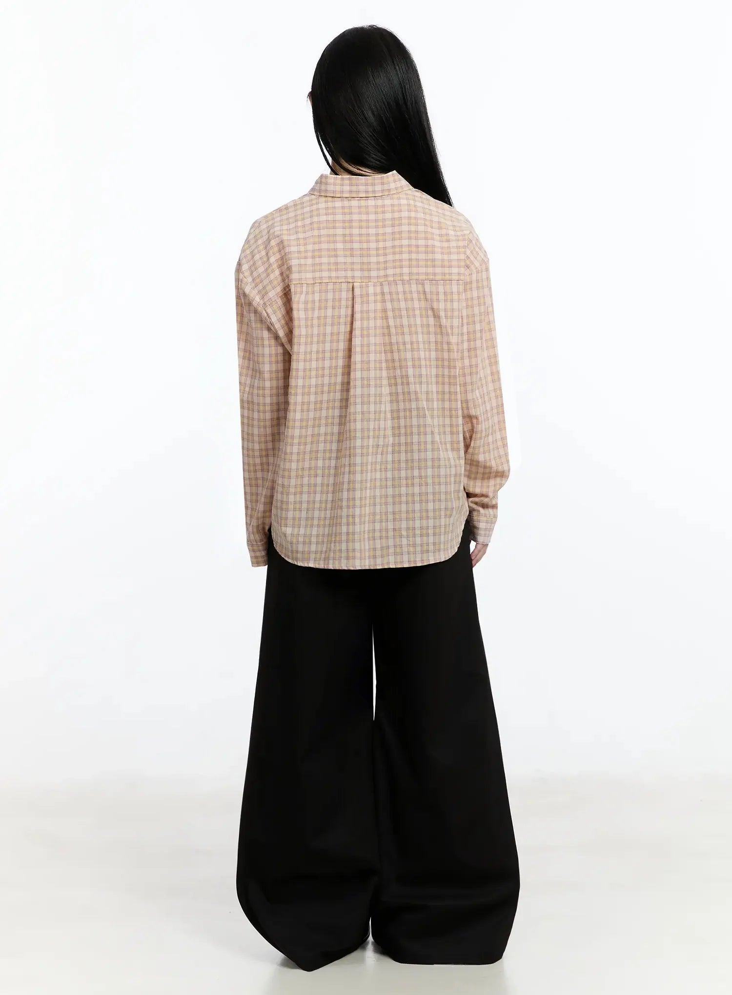 High-Waist Wide-Leg Pants IM513