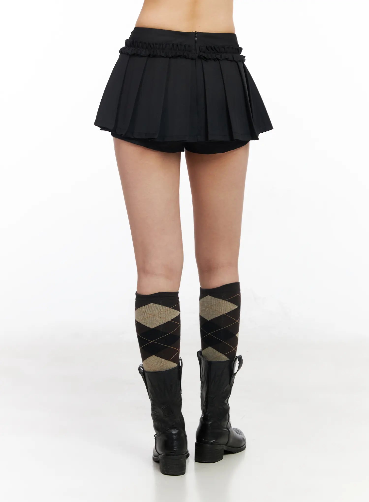 ruffled-pleated-mini-skirt-cm517