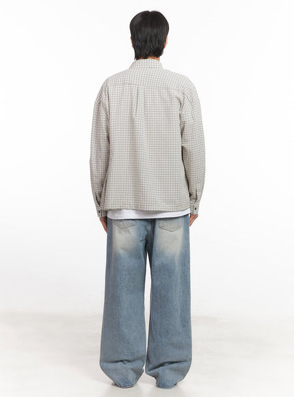 mens-loose-fit-checkered-collared-shirt-ia510