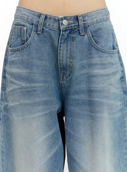 Alaiya Washed Baggy Jeans CF510