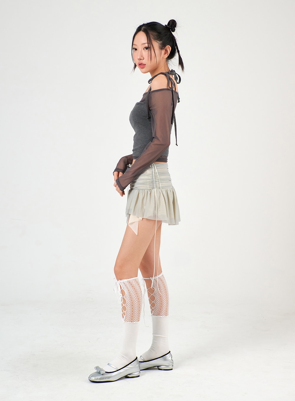 fairy-ruffled-mesh-mini-skirt-ij302