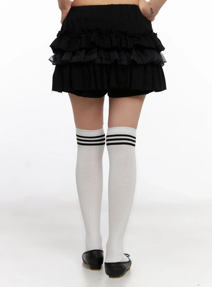 layered-ruffle-mini-skirt-is508
