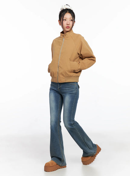 Cotton Raglan Sleeve Jacket CO514