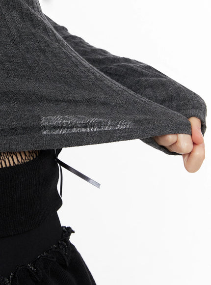 Off-Shoulder V-Neck Top IN503