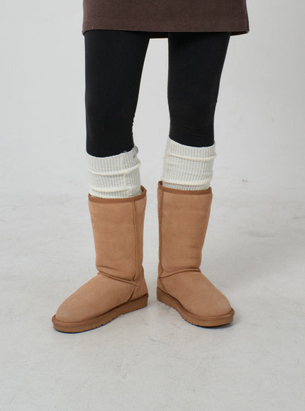 Kniehohe Stricksocken CJ303