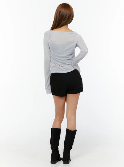 hip-pad-elastic-waist-shorts-cy521