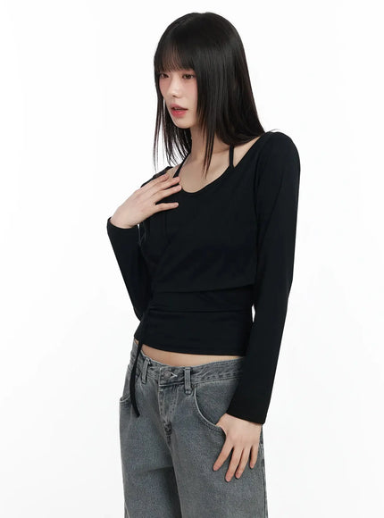 Tank and Wrap Cardigan Set IM530