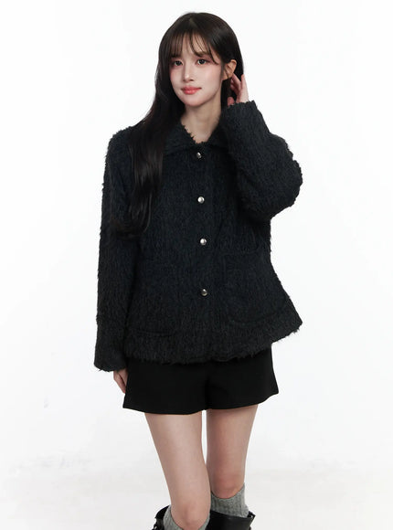 faux-fur-two-pocket-half-jacket-ij529