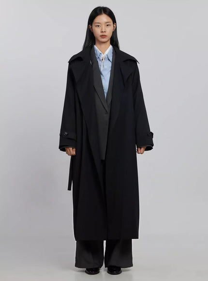 Tailored Trench Coat ID516