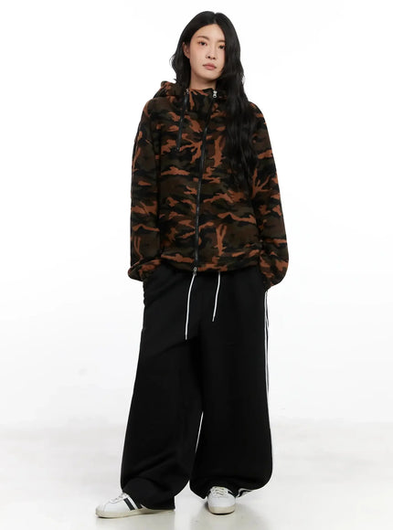 abstract-print-double-zip-fleece-hoodie-in528