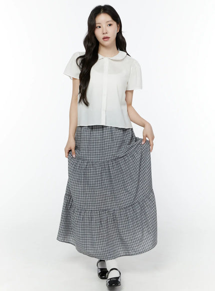 puff-sleeve-round-collar-blouse-iy507