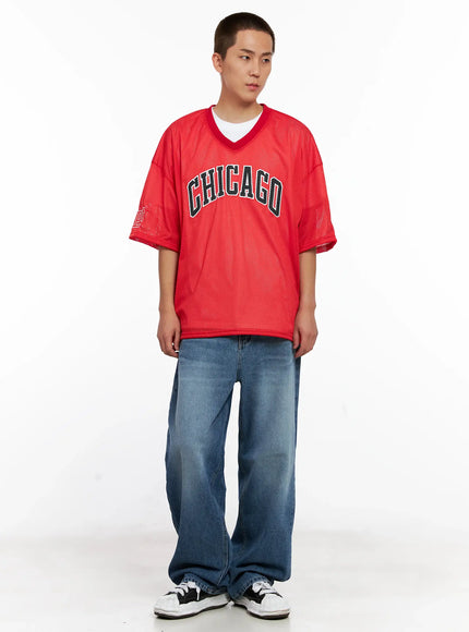 mens-chicago-mesh-v-neck-jersey-tee-ig511