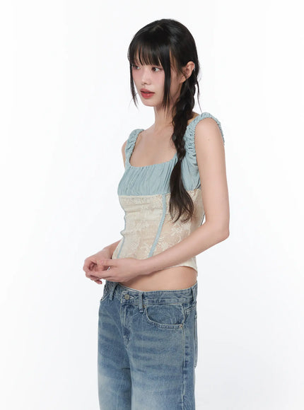 two-tone-lace-sleeveless-top-ca529