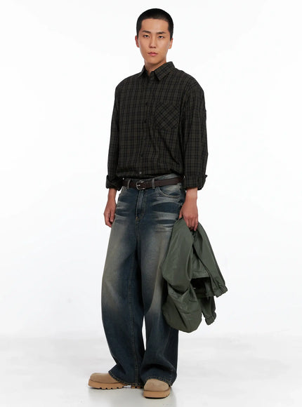 mens-glossy-windbreaker-is510