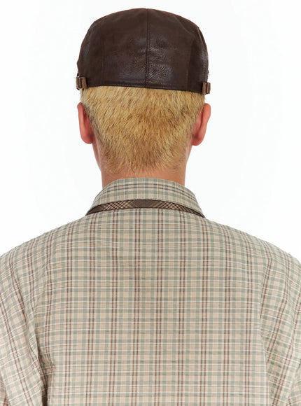 mens-vintage-faux-leather-flat-cap-il514