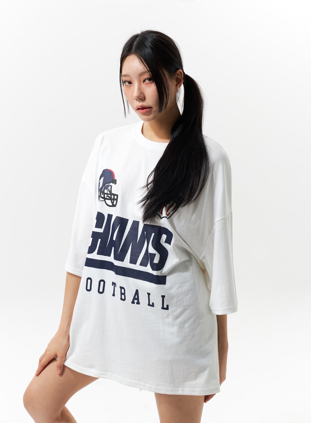 Oversized Football Tee IU322