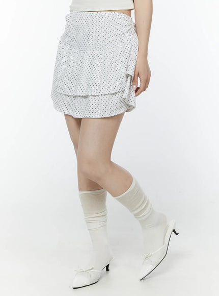 polka-dot-ruffle-mini-skirt-iy507