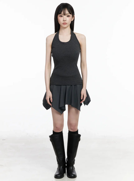 asymmetric-foldover-waist-mini-skirt-iy511