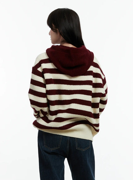 striped-hooded-knit-sweater-cd523
