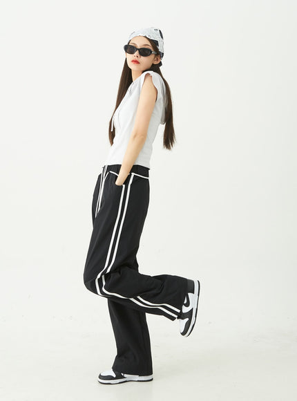 Nylon Sweat Pants CU4