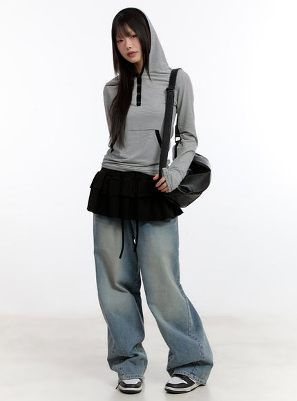 frill-layered-mini-skirt-ca508