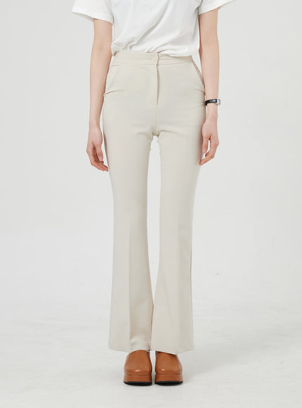 Slim Fit Bootcut Pants OF322