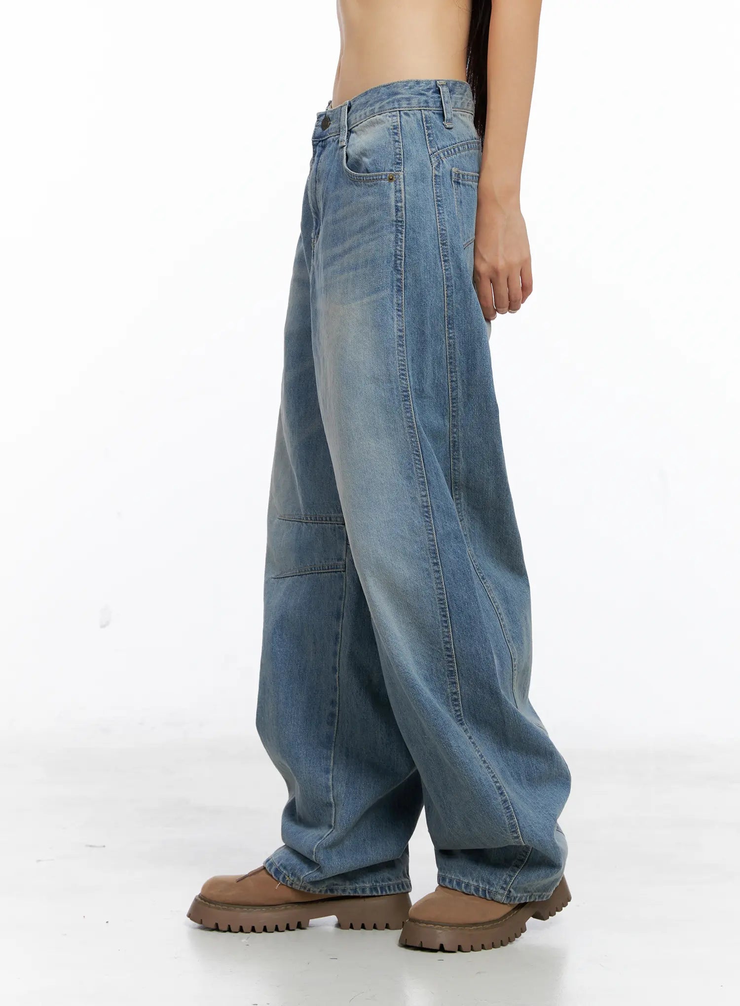 Dakota Relaxed Fit Vintage Wash Jeans CS511